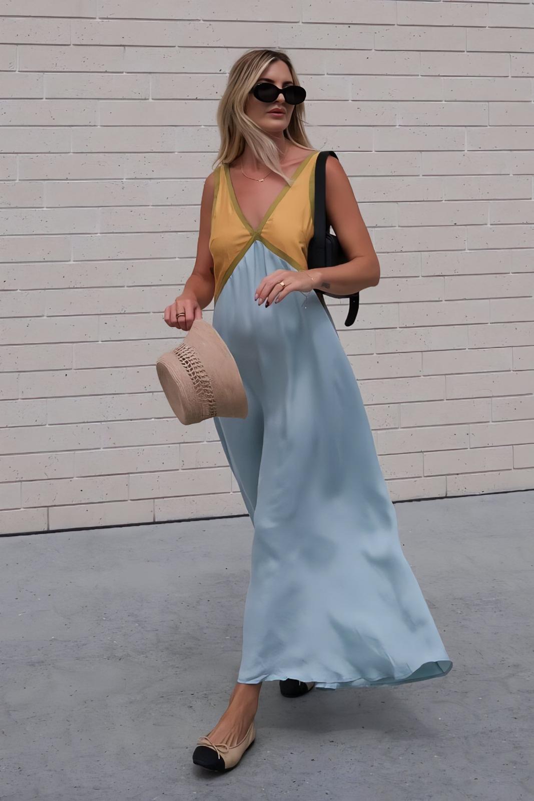 Elena – Sleeveless Midi Dress