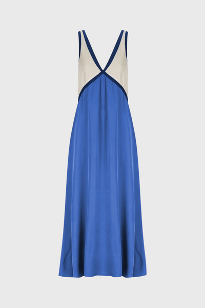 Zaynab - Elegant V-Neck Maxi Dress