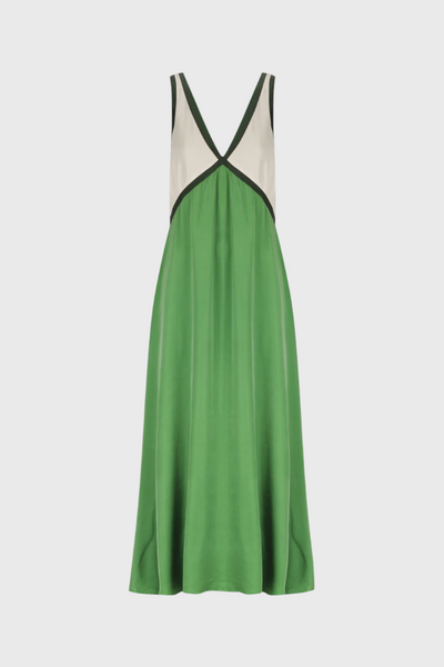 Zaynab - Elegant V-Neck Maxi Dress