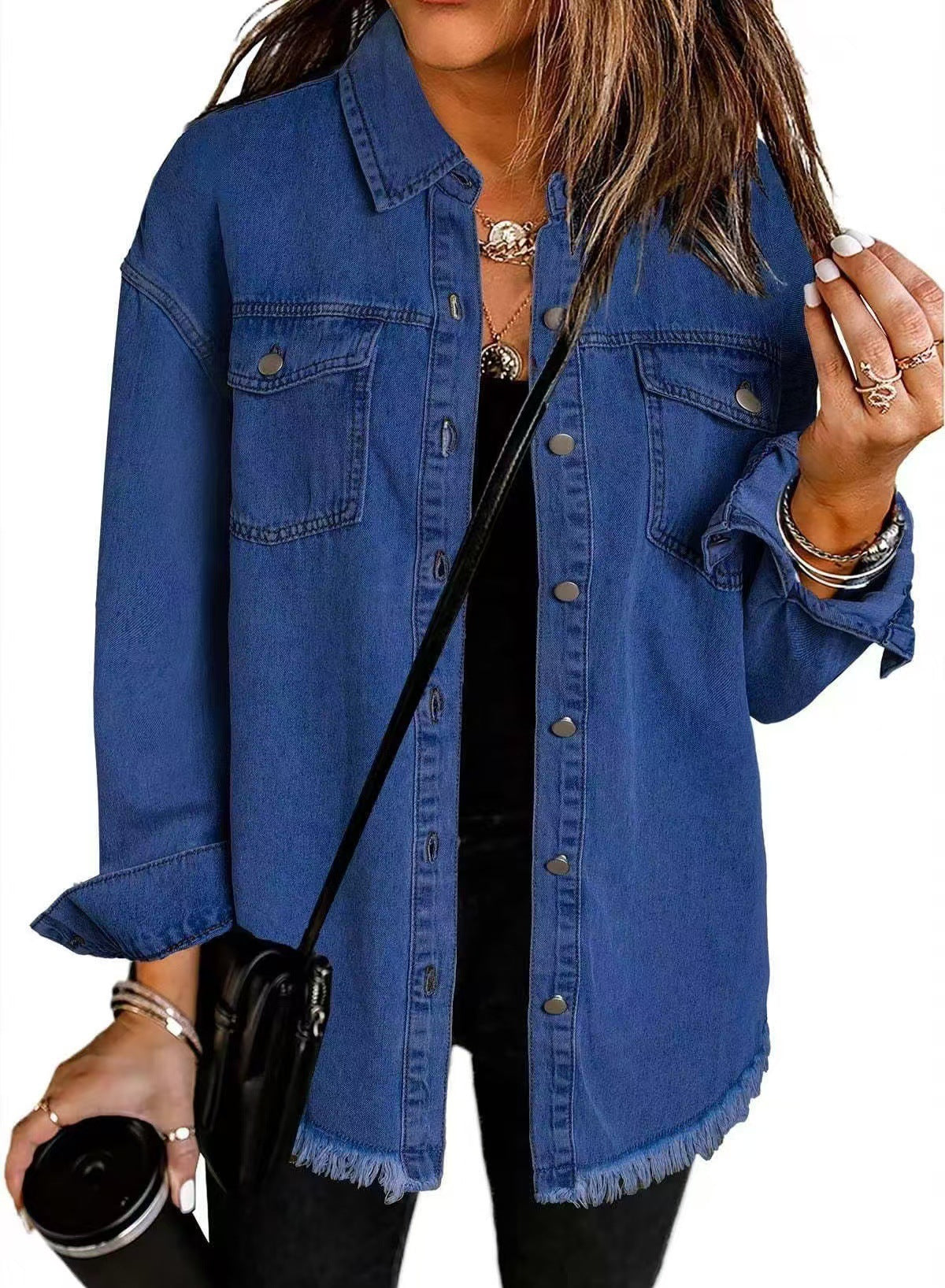 Reina – Classic Denim Layering Jacket