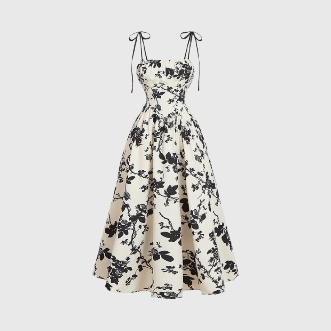 Zoe - Elegant Summer Floral Dress