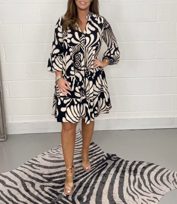 Terra – Botanical Shirt Dress