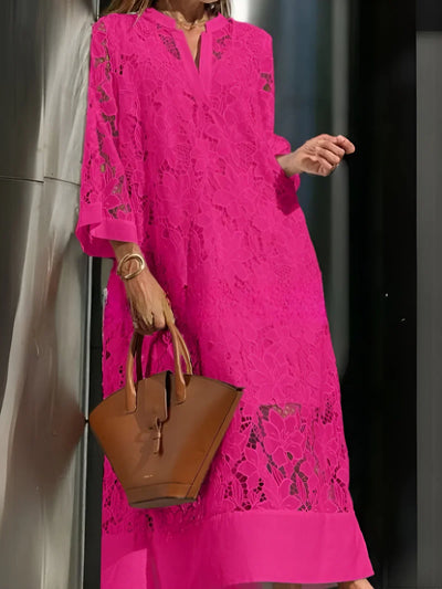 Bianca – Dahlia Embroidered Dress