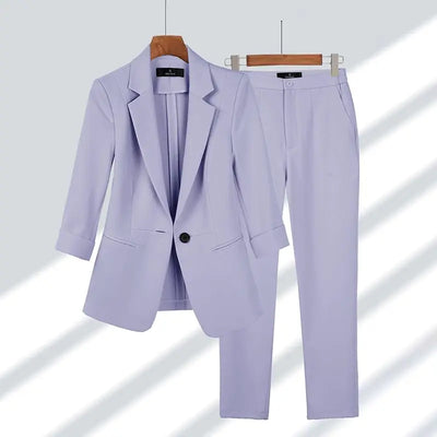 Cherryl - Elegant 2-Piece Blazer Set