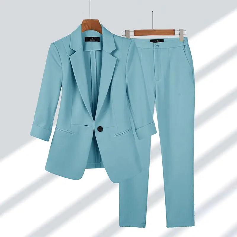 Cherryl - Elegant 2-Piece Blazer Set