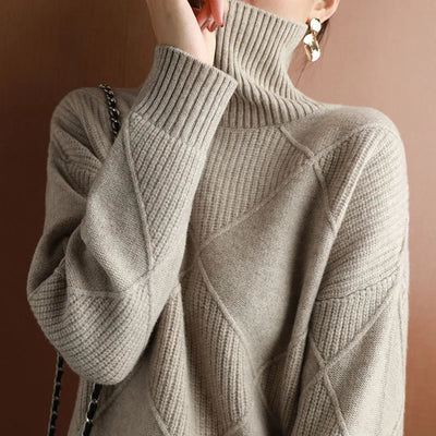 Mirella – Cozy Knit Turtleneck Sweater