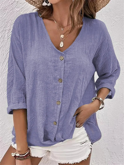 Fleur - Lightweight Summer  Blouse