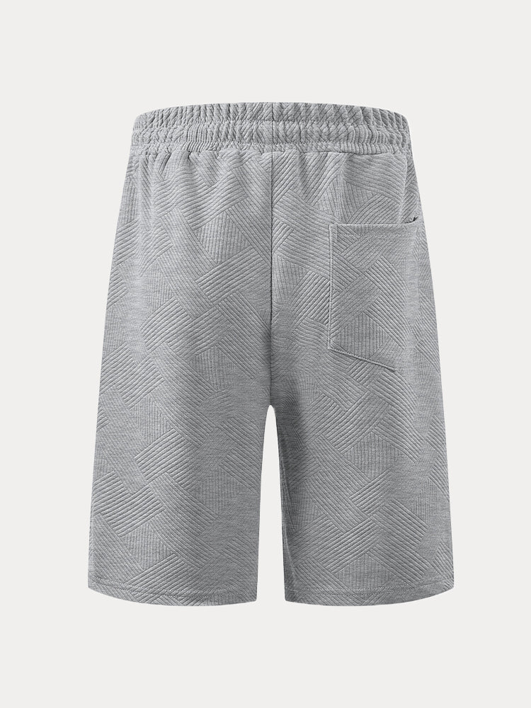 Ryan - Stylish Jacquard Textured Shorts