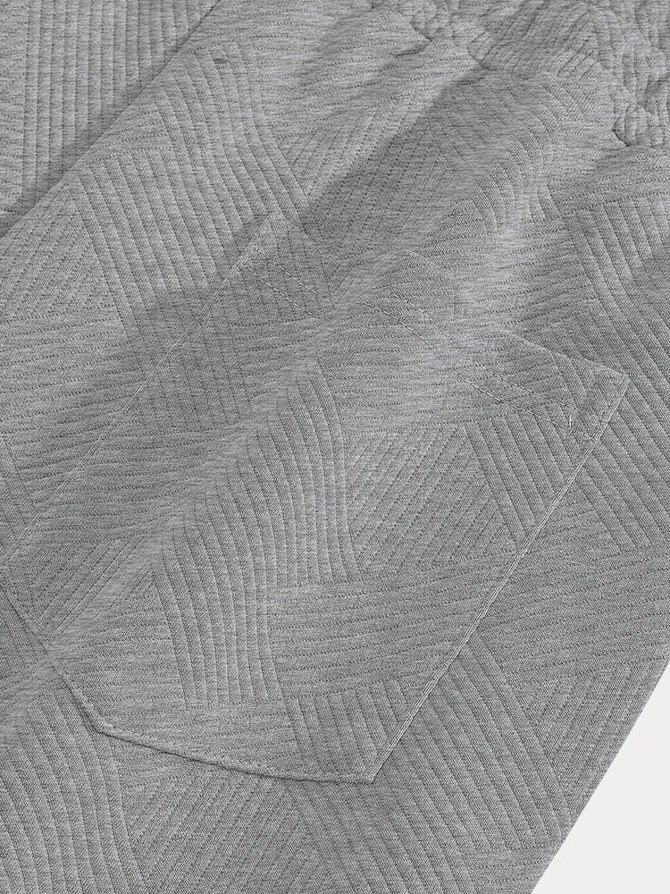 Ryan - Stylish Jacquard Textured Shorts