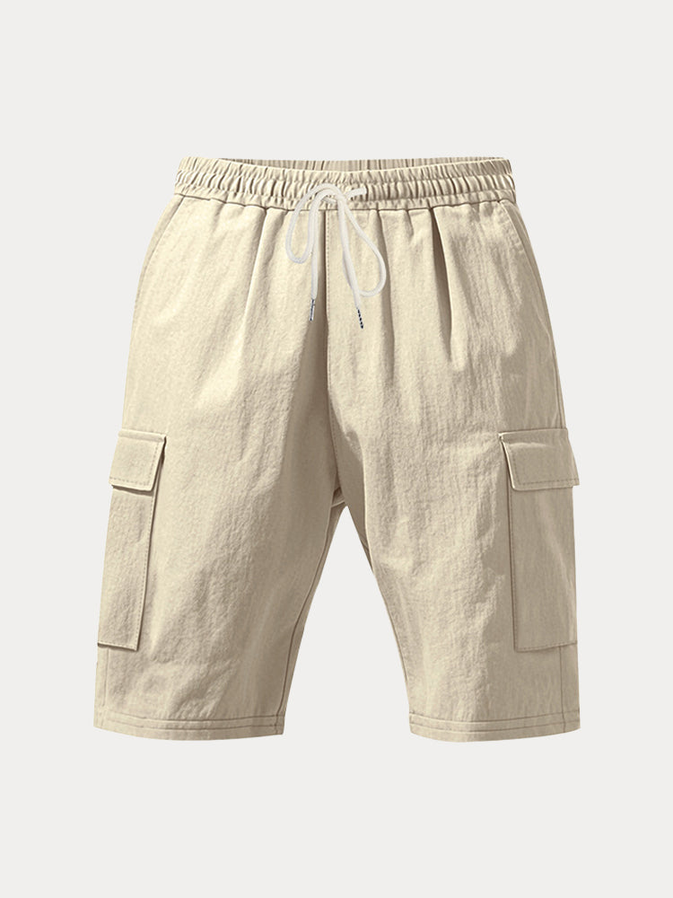 Thommy - Classic Breathable Cotton Cargo Shorts