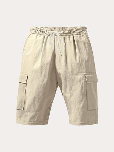 Thommy - Classic Breathable Cotton Cargo Shorts