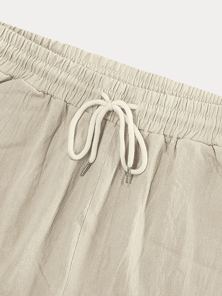 Thommy - Classic Breathable Cotton Cargo Shorts