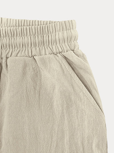 Thommy - Classic Breathable Cotton Cargo Shorts