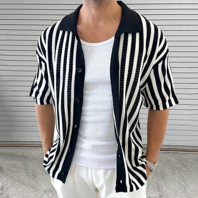 Marlon - Stripped Button-Up