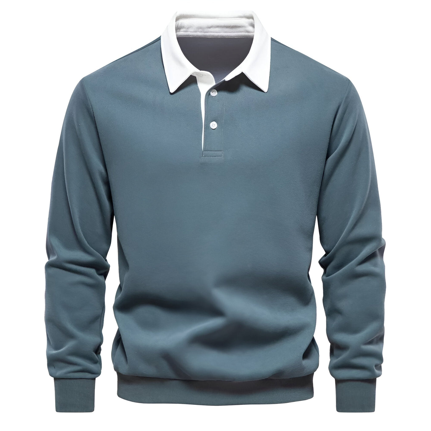 Jason - Stylish Polo Collar Sweater