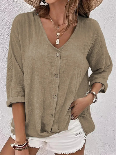 Fleur - Lightweight Summer  Blouse