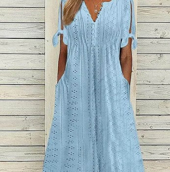 Milia - V-Neck Dress