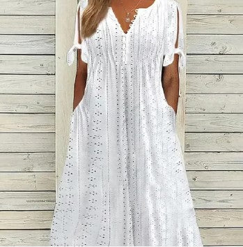 Milia - V-Neck Dress