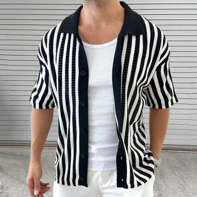 Marlon - Stripped Button-Up