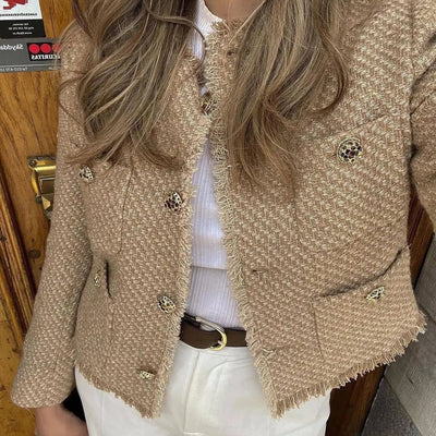 Safinha - Elegant Plush Jacket