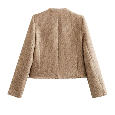 Safinha - Elegant Plush Jacket