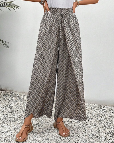 Sahara – Printed Palazzo Trousers