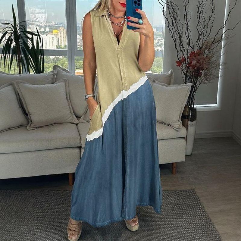 Stefany - Elegant Printed Dress