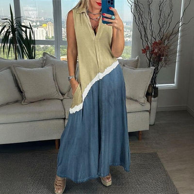 Stefany - Elegant Printed Dress