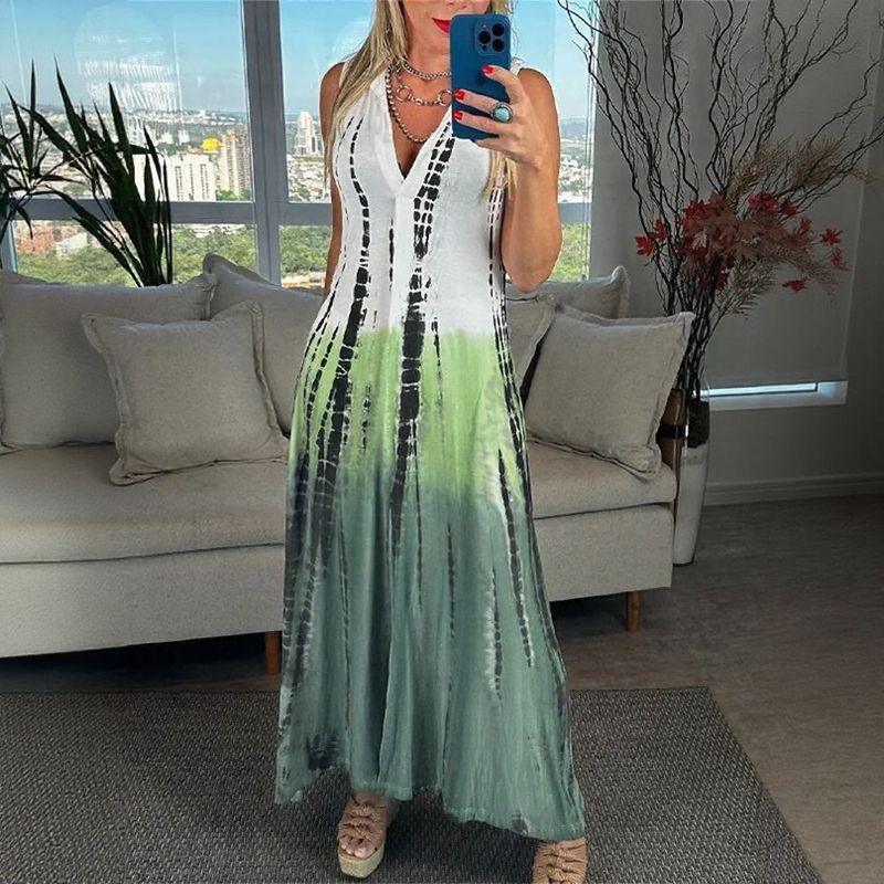 Stefany - Elegant Printed Dress