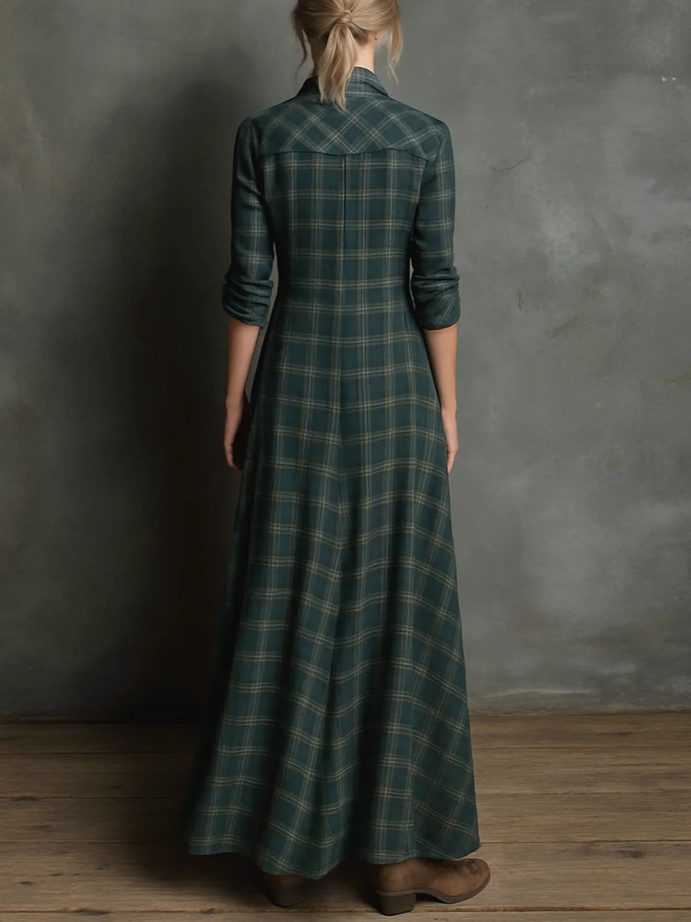 Cecilia – Timeless Shirt Maxi Dress