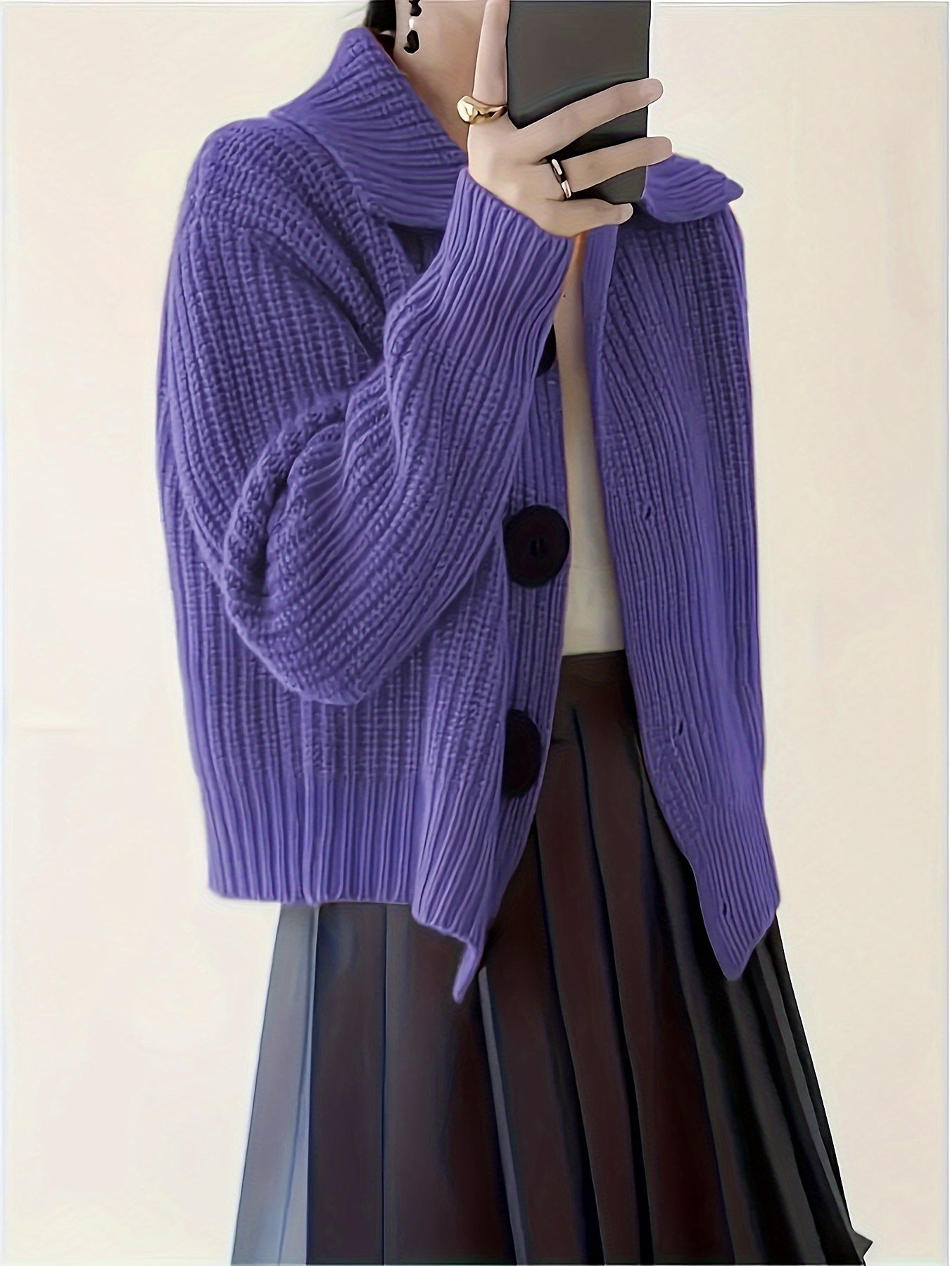 Leona - Casual Long Sleeve Sweater