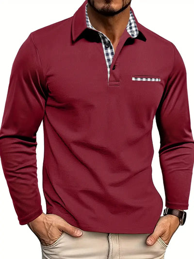 Kenswick – Long Sleeve Polo Shirt