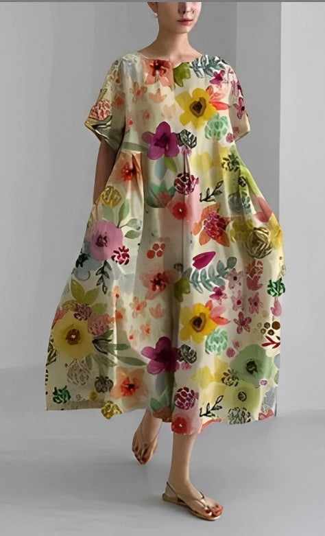 Florélie – Flowing Floral Maxi Dress 7