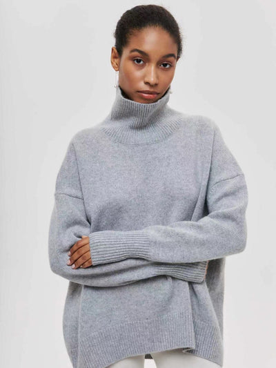 Ember – Soft Knit Turtleneck Sweater