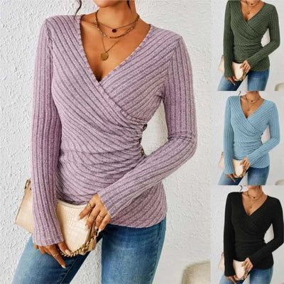 Mireille - Soft Touch V-Neck Top
