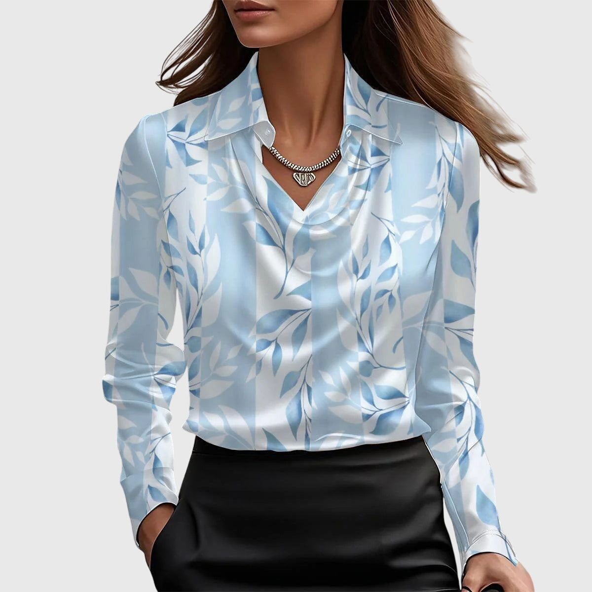 Kylie - Swing Collar Shirt 2