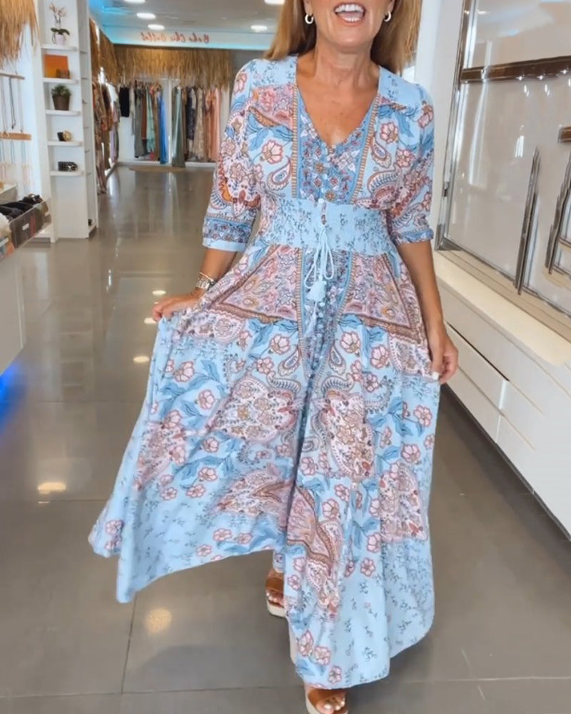 Noreen – Boho Maxi Dress with Effortless Flow