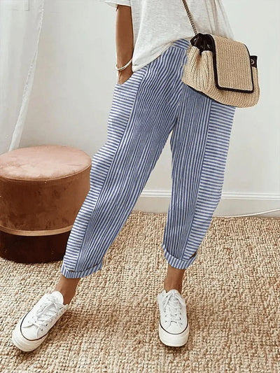 Lore - Striped Comfort Pants