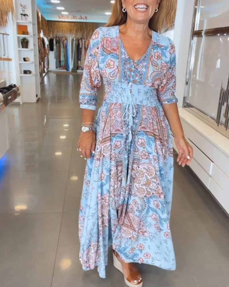 Noreen – Boho Maxi Dress with Effortless Flow