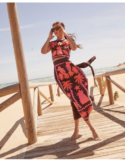 Katia – Printed Top & Skirt Set