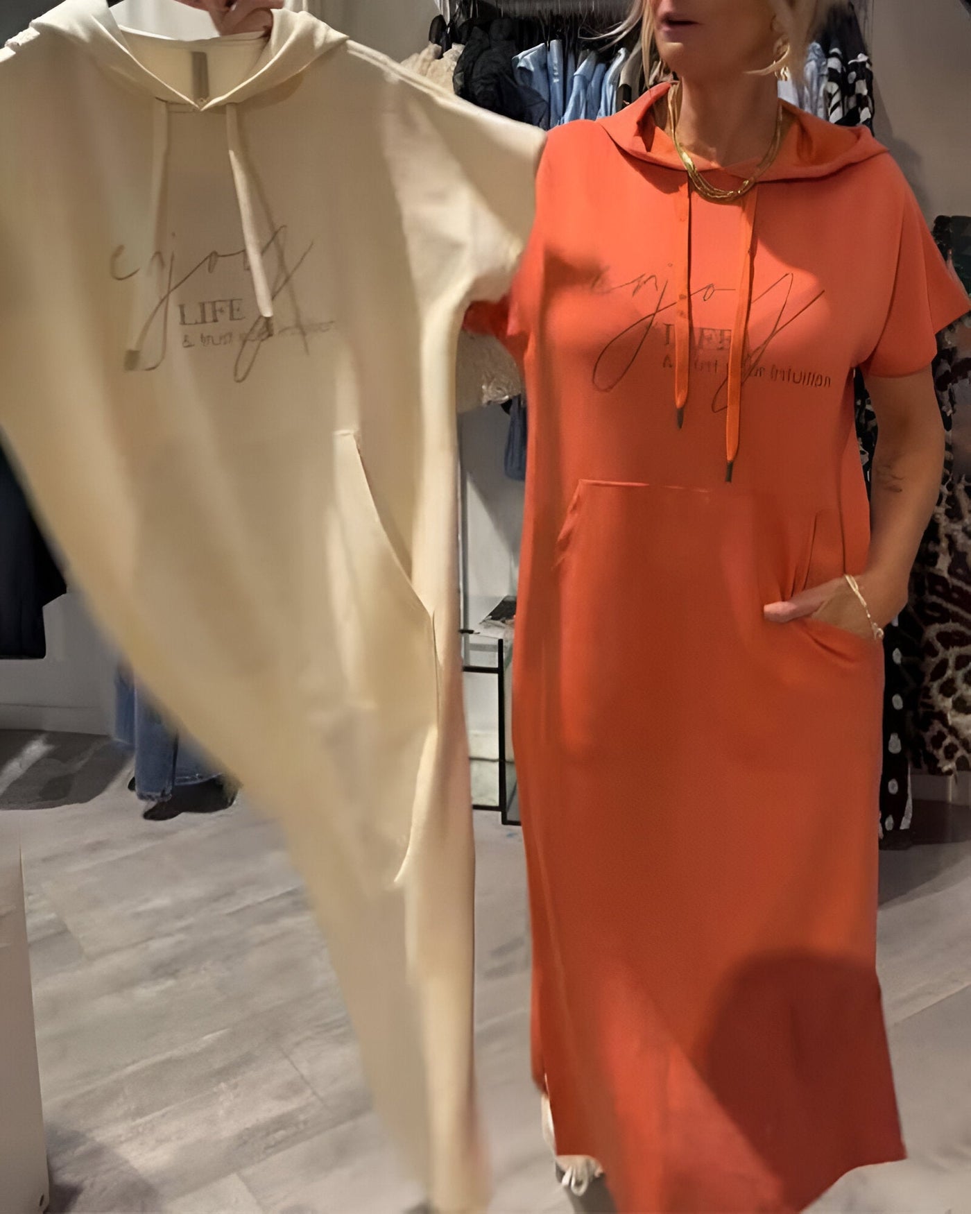 Noa – The Effortless Hoodie Dress