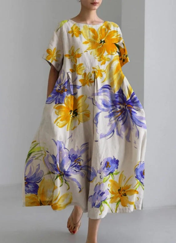 Florélie – Flowing Floral Maxi Dress 6