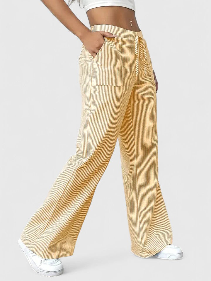Dominique – Comfortable Wide-Leg Pants