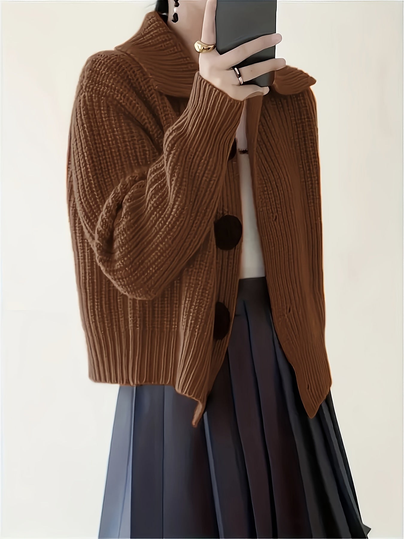 Leona - Casual Long Sleeve Sweater