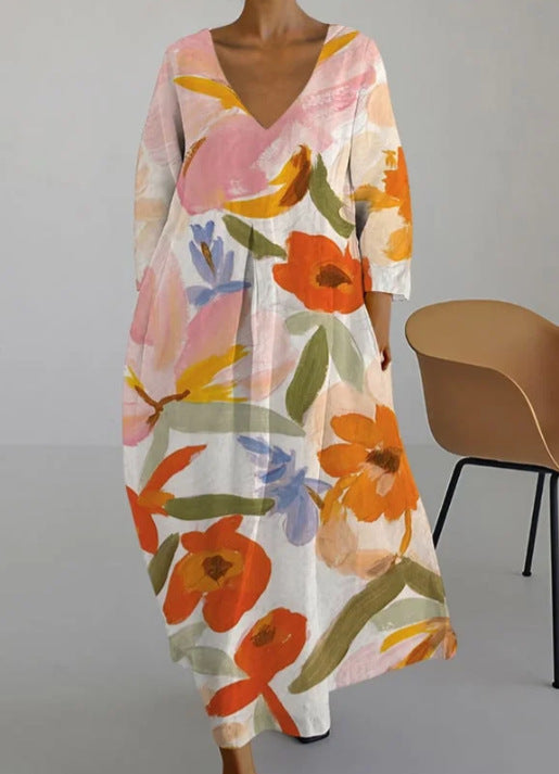 Andrea - Printed Dress 3