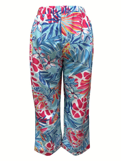 Judie – Light Floral Summer Pants