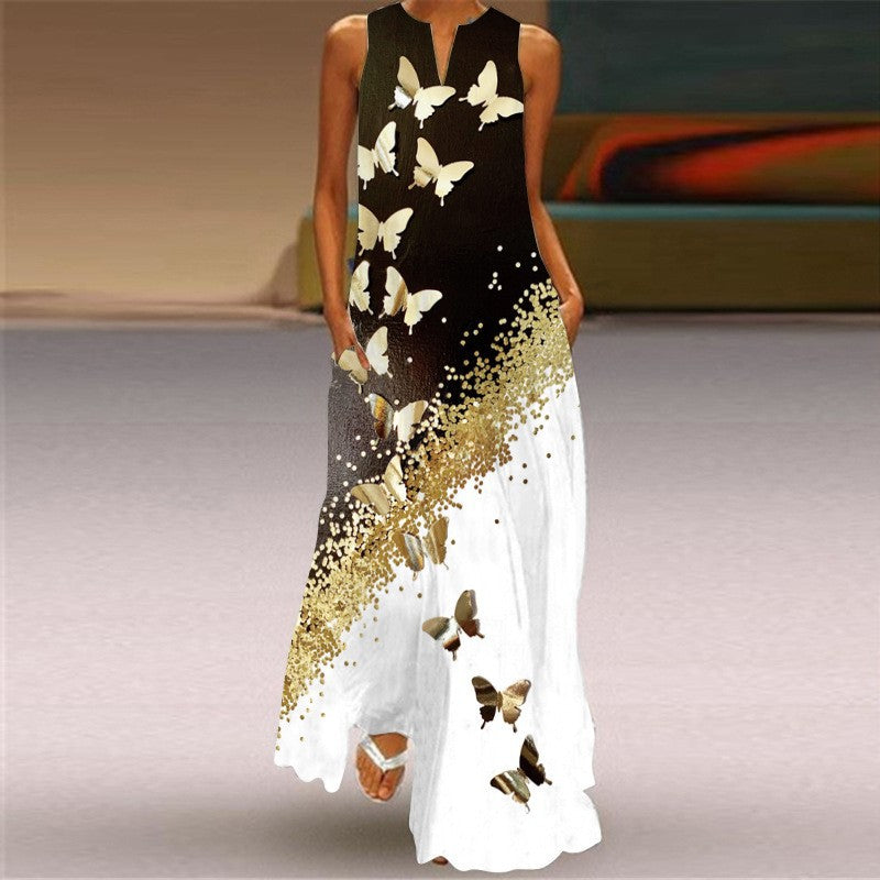 Lima - Sleeveless V-Neck Dress 6