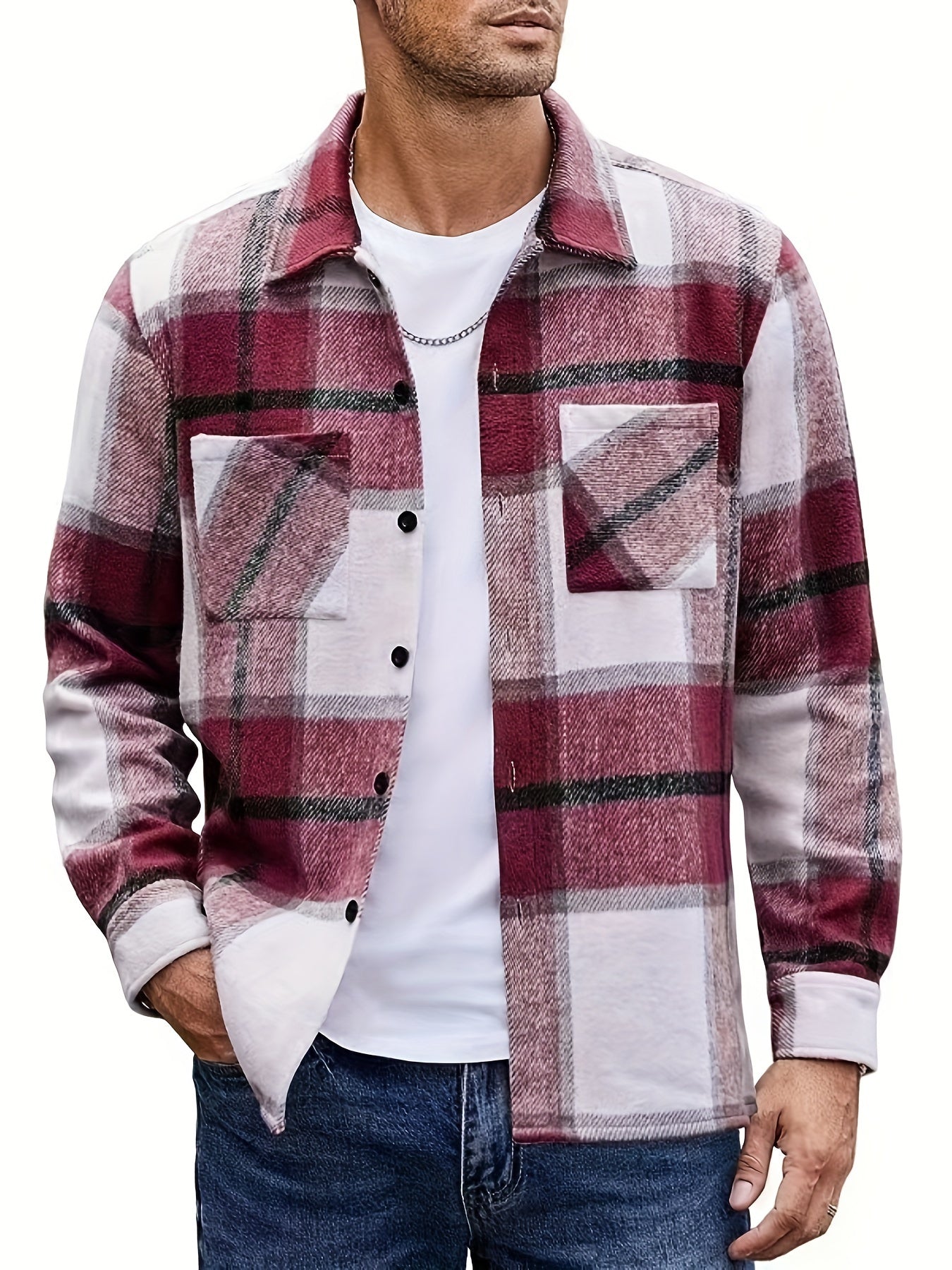 Isaiah - Flannel Shirt Jacket