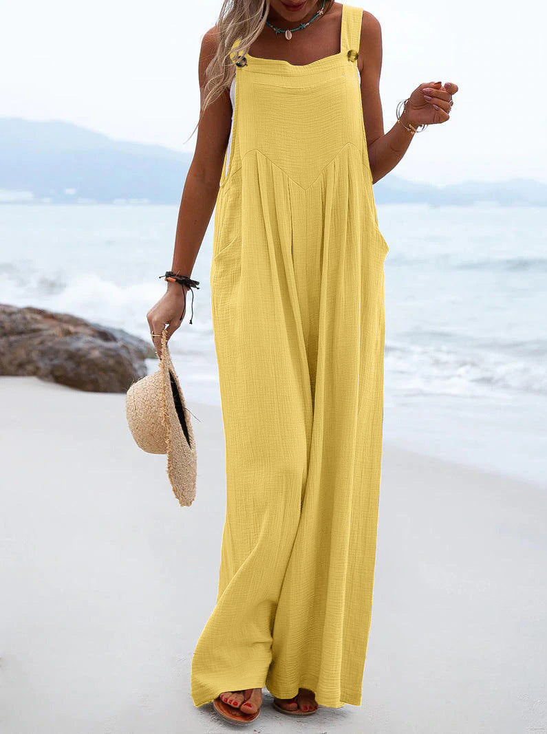 Solea – Seaside Drape Jumpsuit
