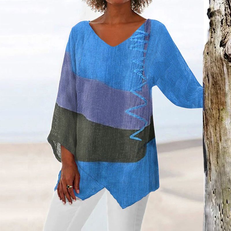 Helena – Artistic V-Neck Tunic